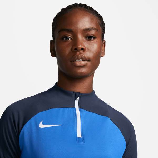 Nike Womens Academy Pro 22 Drill Top Royal/Obsidian
